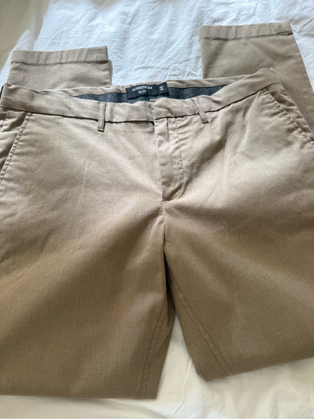 Nordstroms Slim Fit Men’s Khaki/Tan Chinos